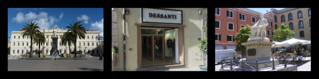 Centro di Sassari, ubicazione Dessanti Moda